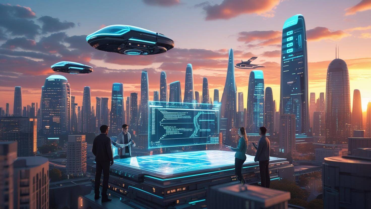 Thumbnail image for blog on future web development trends in 2025